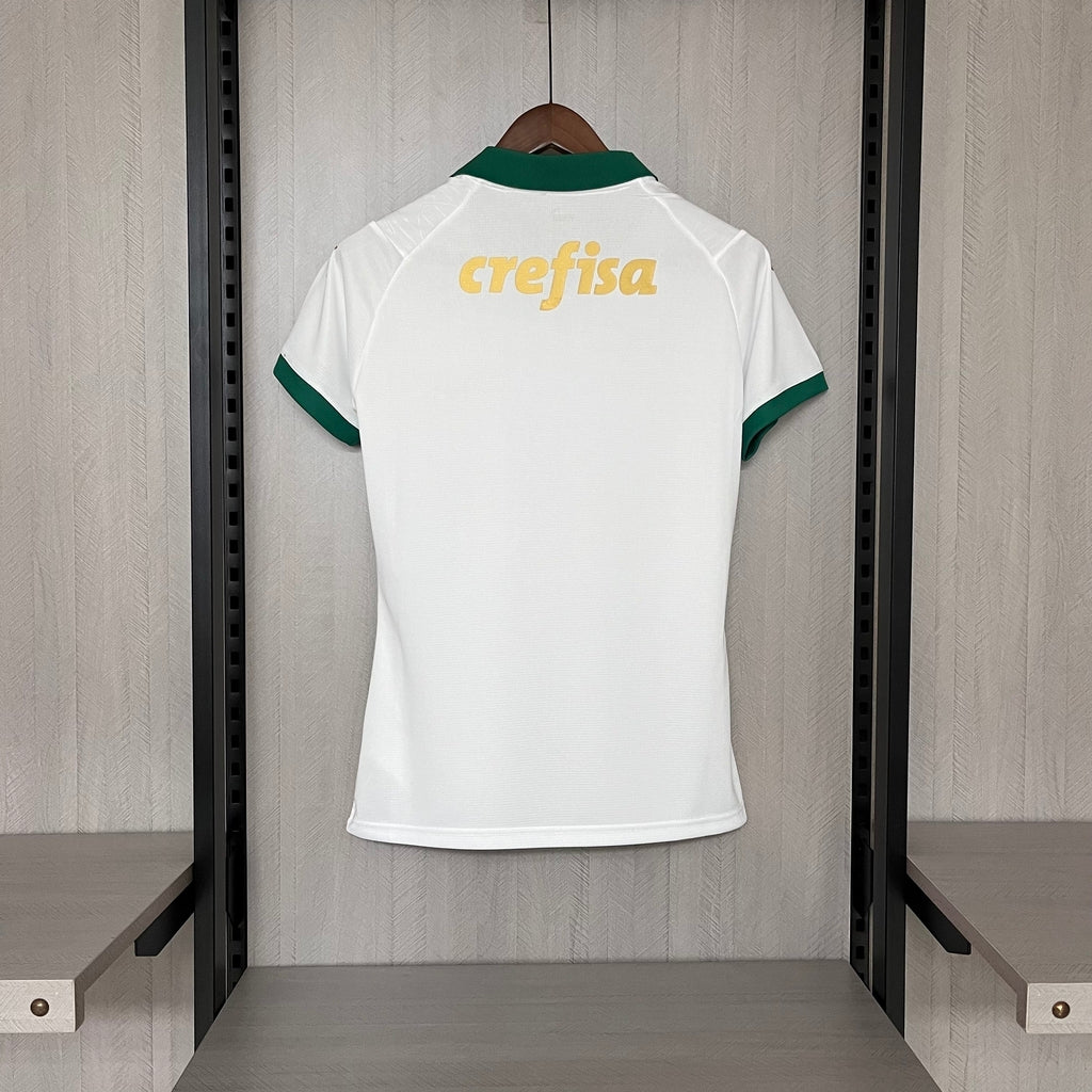 Camisa Palmeiras Away 24/25 Torcedor Puma Feminina - Branco