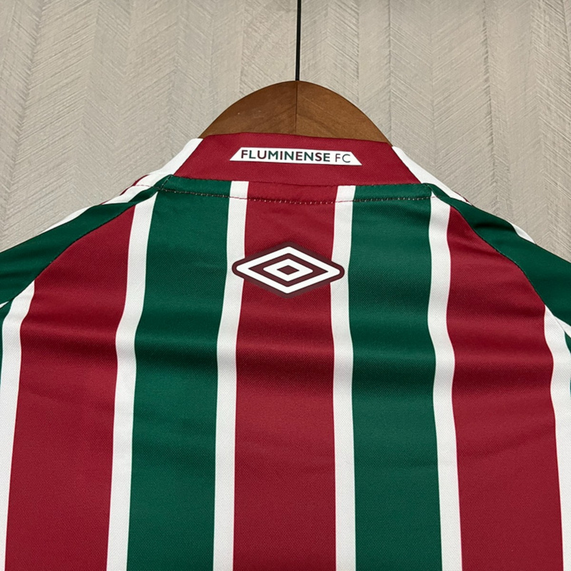 Camisa Fluminense 25/26 Torcedor Feminina - Vermelho