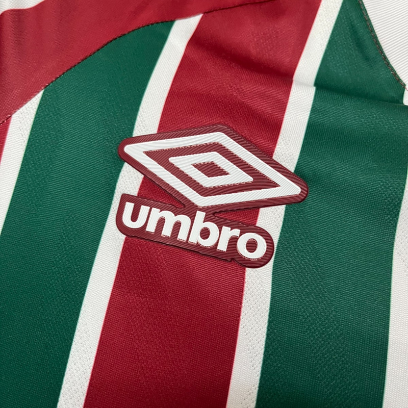 Camisa Fluminense 25/26 Torcedor Feminina - Vermelho