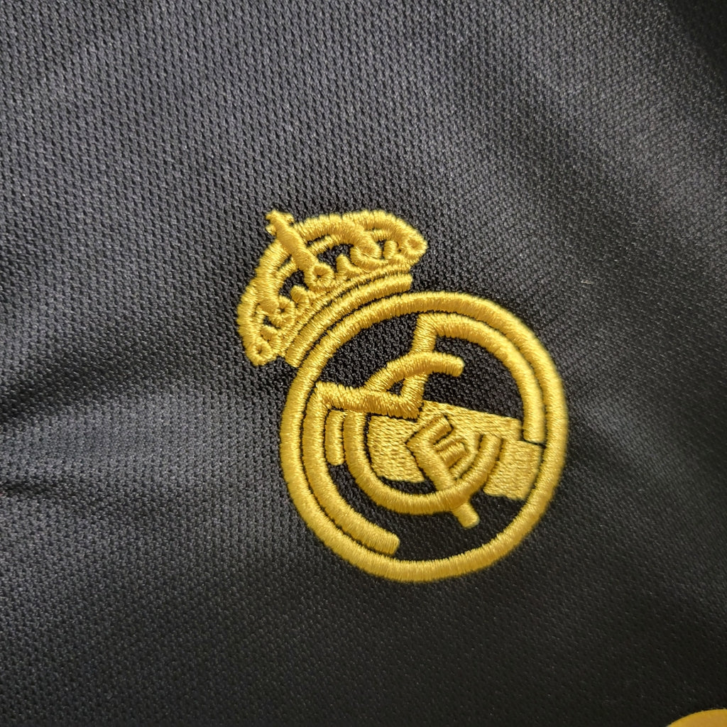 Camisa Real Madrid Away 23/24 Torcedor Adidas Feminina - Preta