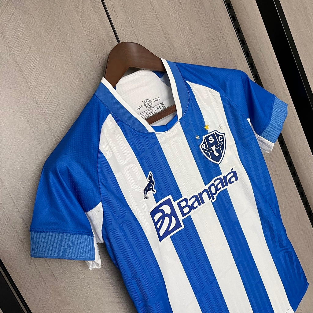 Camisa Paysandu Home 24/25 Torcedor Feminina - Azul+Branco
