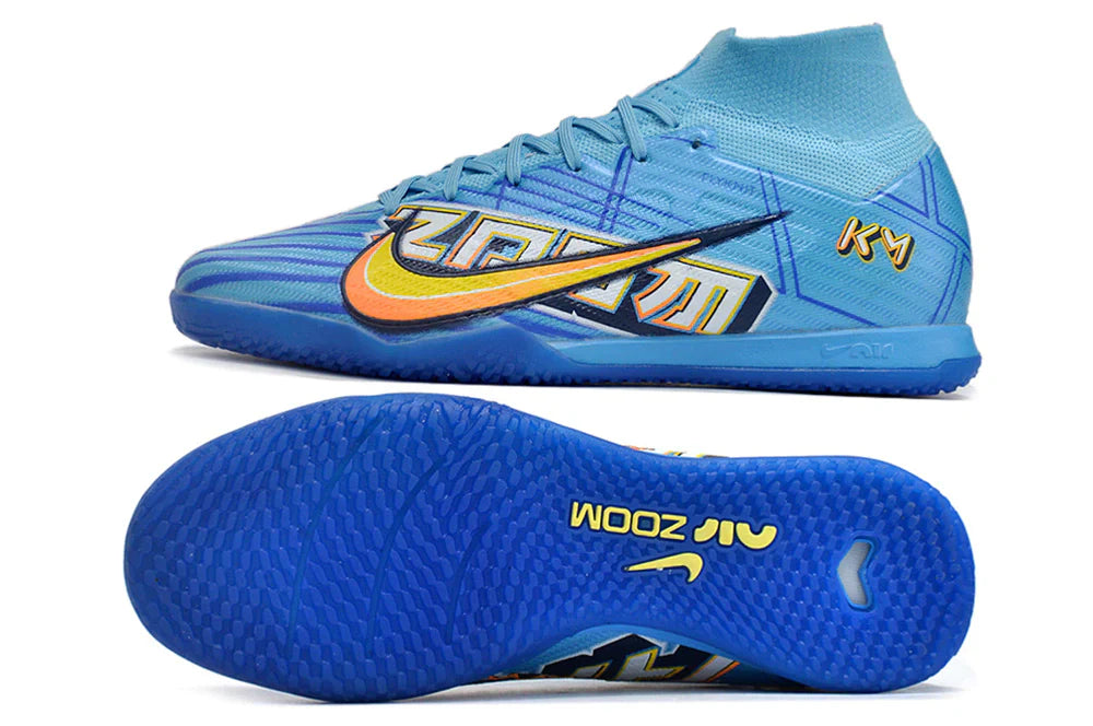 Tênis Futsal Mercurial Air Zoom Superfly 9 MBAPPE IC