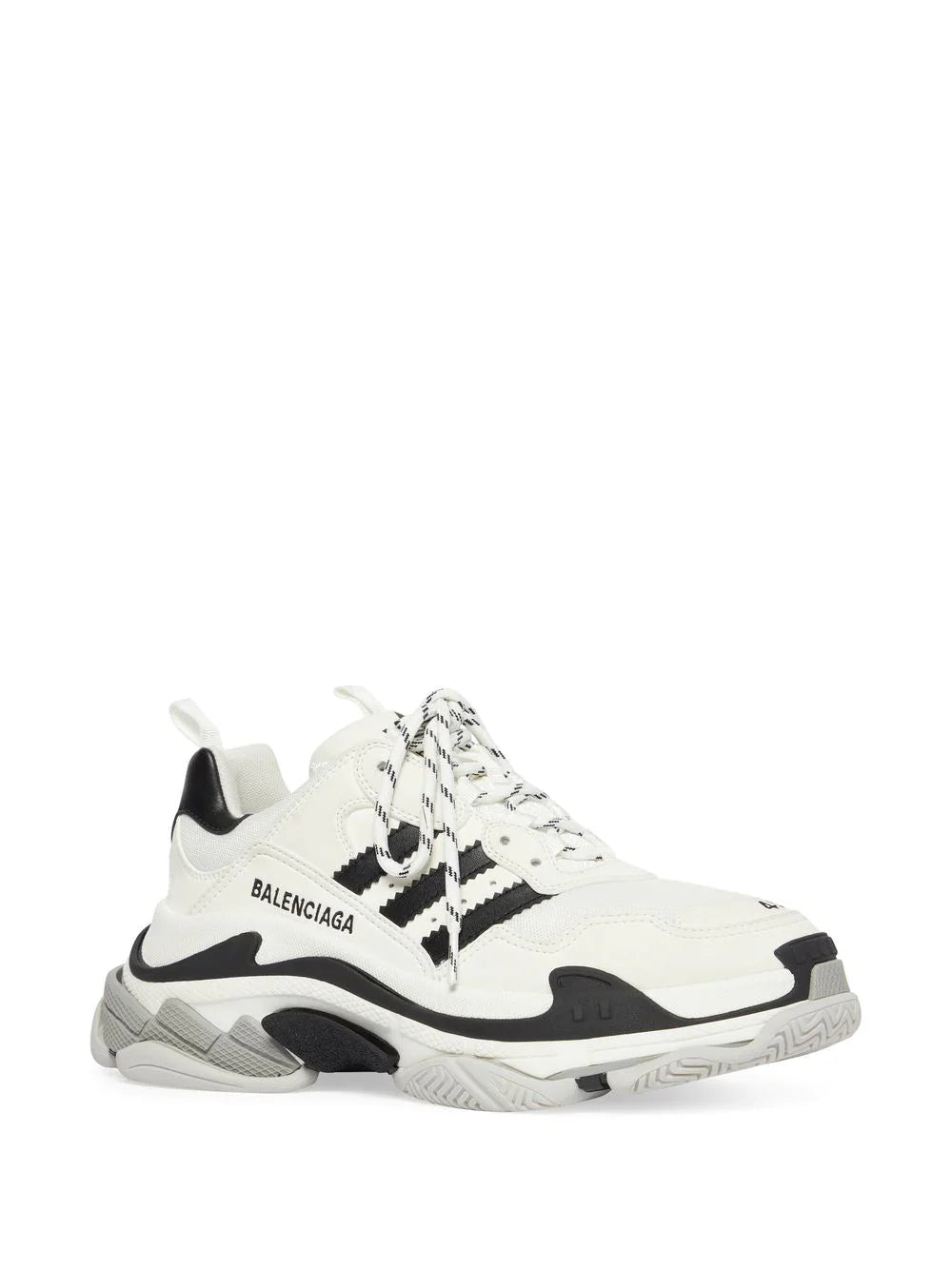 Balenciaga x Adidas White Black