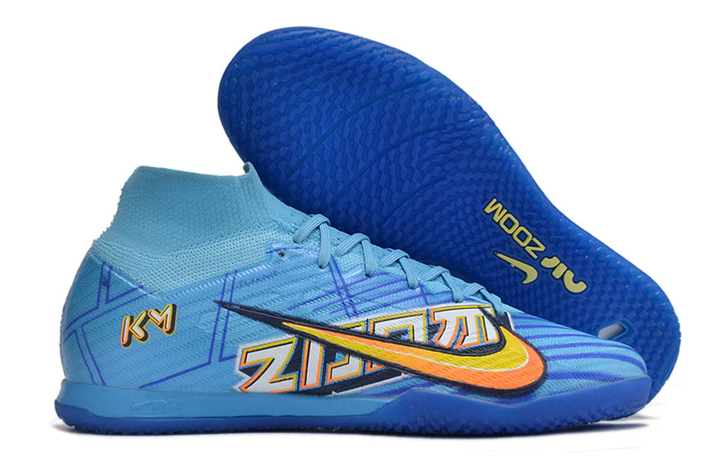 Tênis Futsal Mercurial Air Zoom Superfly 9 MBAPPE IC