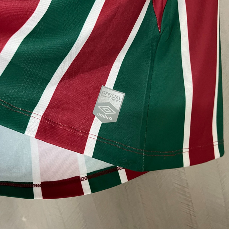 Camisa Fluminense 25/26 Torcedor Feminina - Vermelho