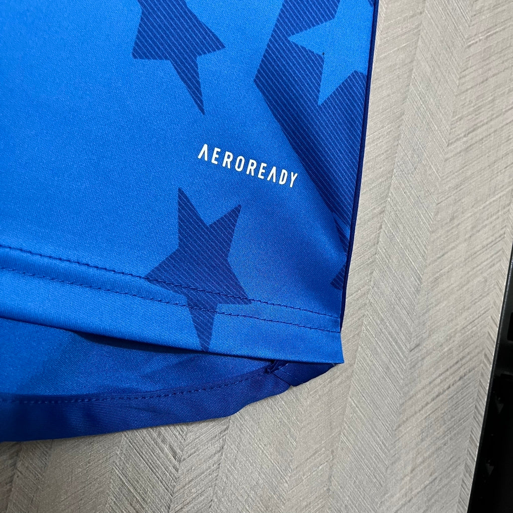 Camisa Cruzeiro Home 24/25 Torcedor Adidas Feminina - Azul