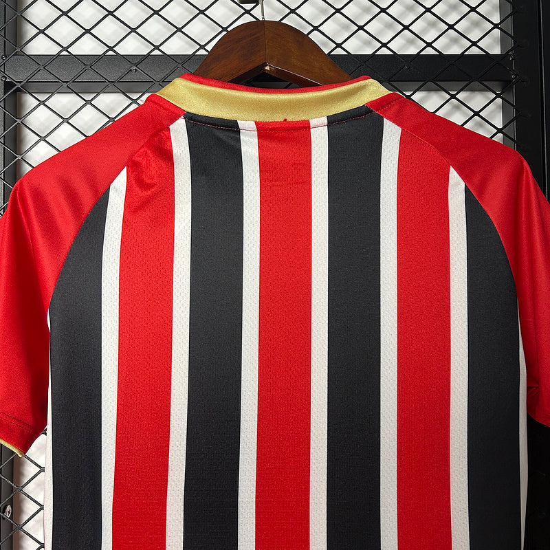 Camisa São Paulo Away 25/26 Torcedor Feminina - Vermelho