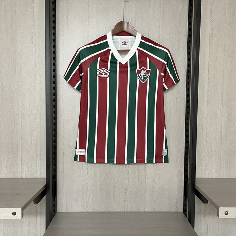 Camisa Fluminense 25/26 Torcedor Feminina - Vermelho