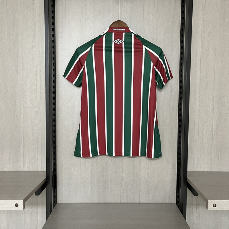 Camisa Fluminense 25/26 Torcedor Feminina - Vermelho