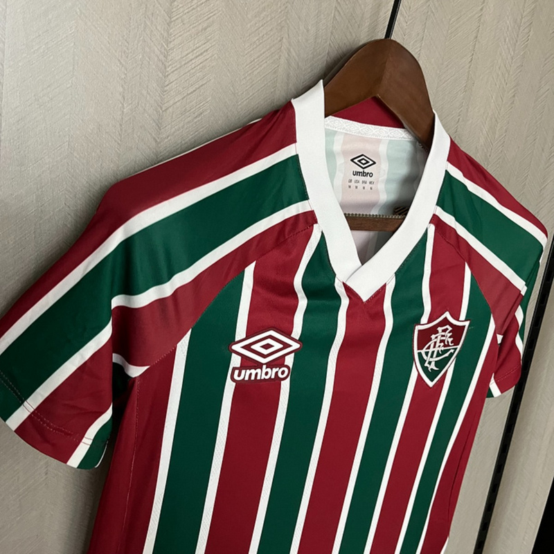 Camisa Fluminense 25/26 Torcedor Feminina - Vermelho