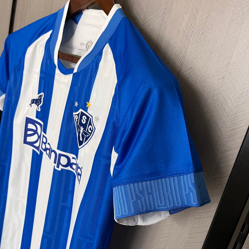 Camisa Paysandu Home 24/25 Torcedor Feminina - Azul+Branco