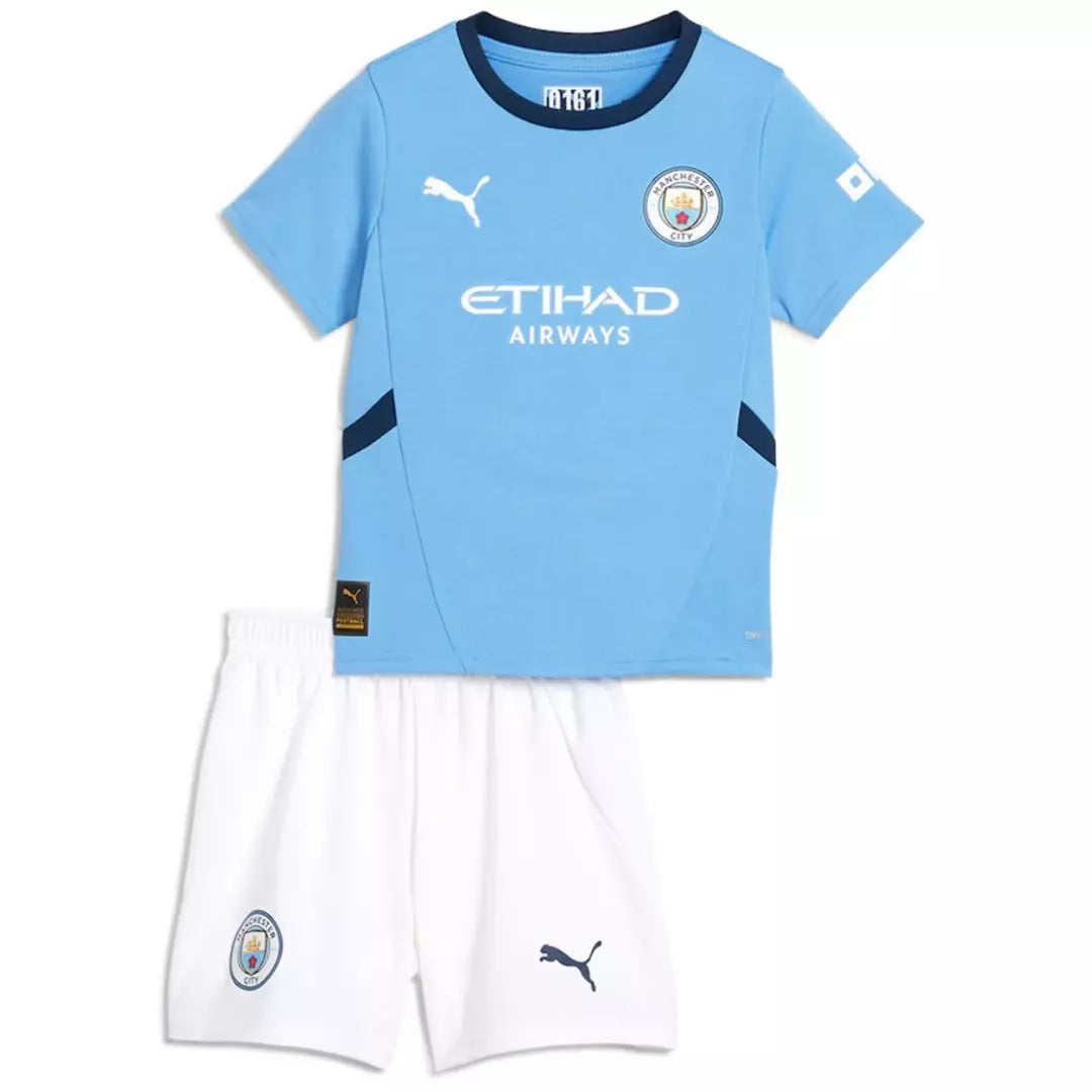 Camisa Manchester City 2024/25 Home - Kit Torcedor Infantil