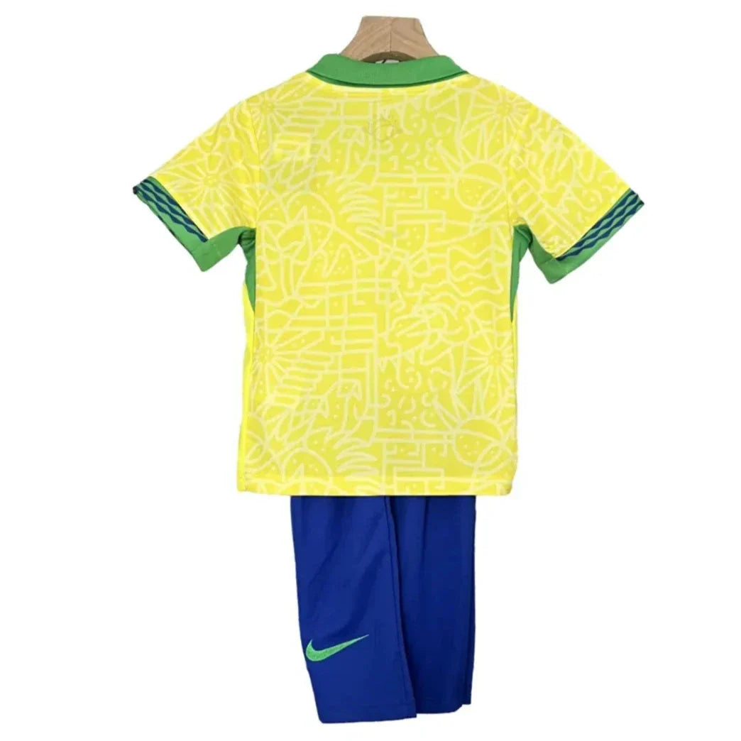 Camisa Seleção Brasil 2024/25 Home - Kit Torcedor Infantil