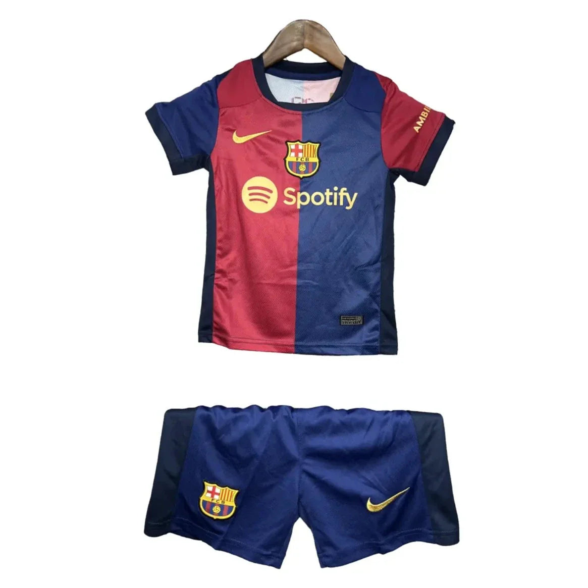 Camisa Barcelona 2024/25 Home - Kit Torcedor Infantil