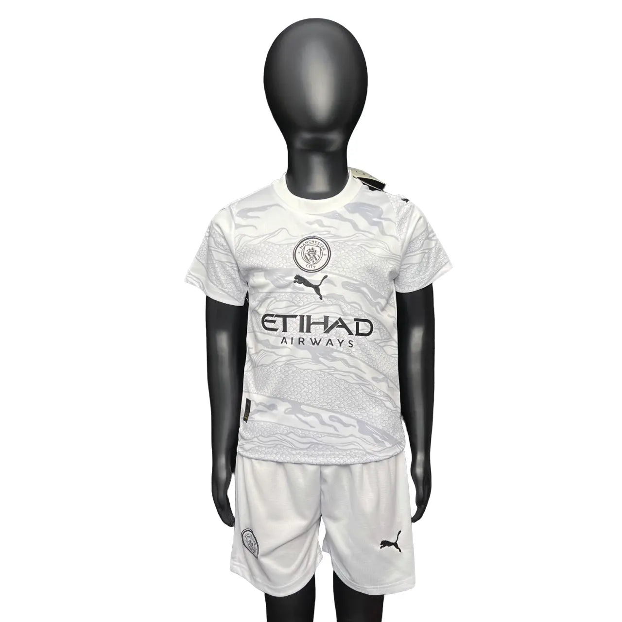 Kit Infantil Manchester City 2023/24 – Ano do Dragão – Edição Limitada