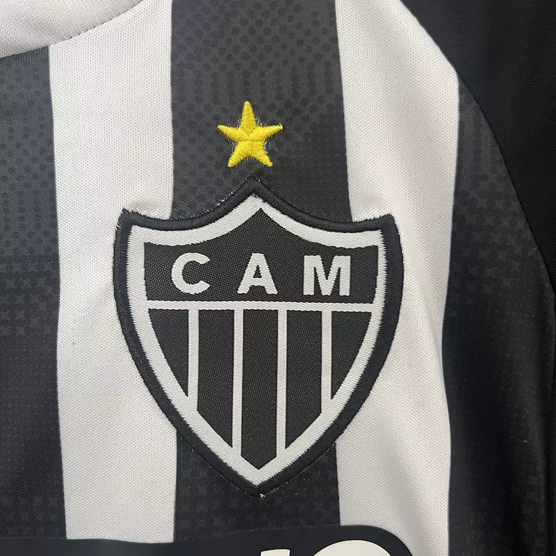 Kit Infantil Atlético Mineiro 2024 – Uniforme Home Torcedor