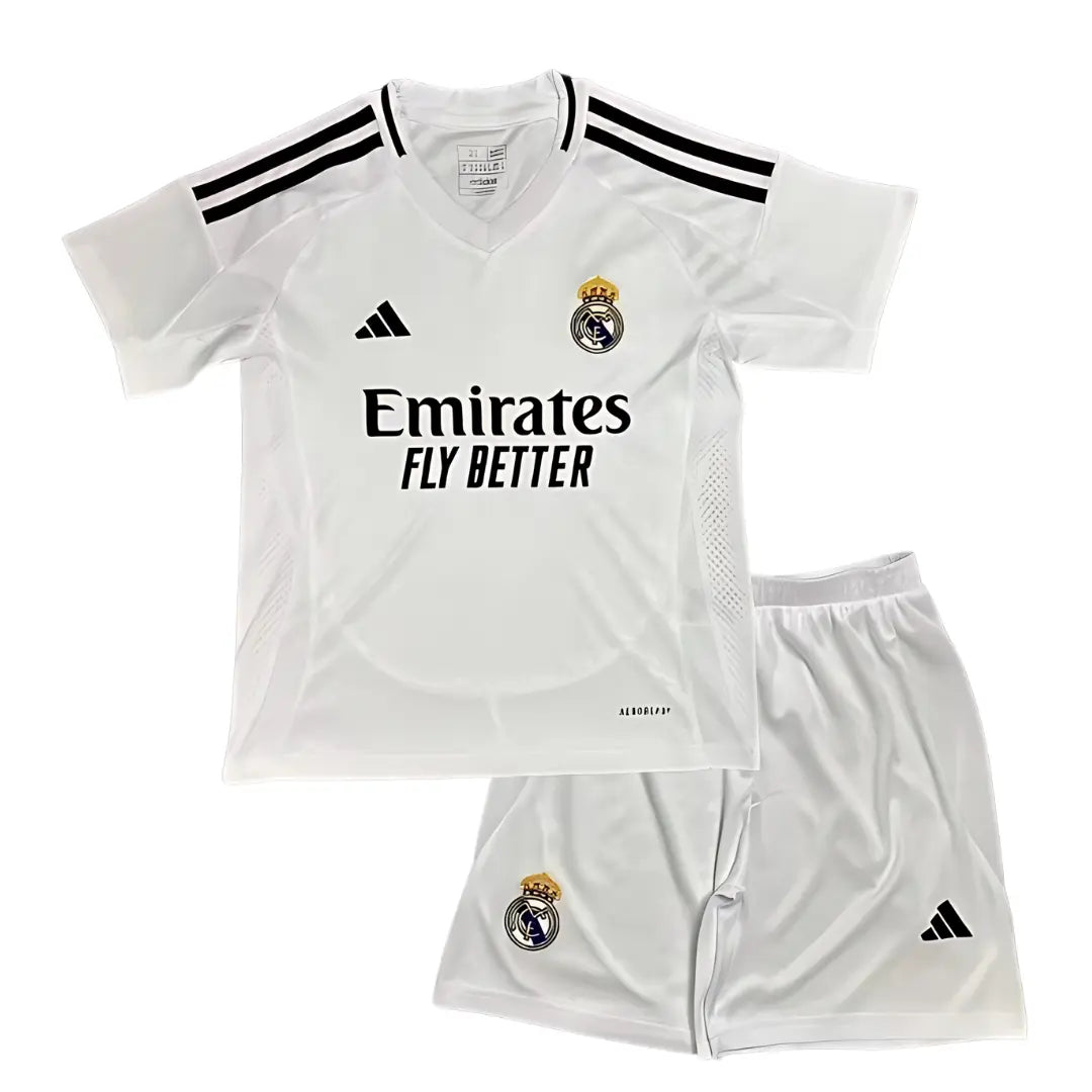 Camisa Real Madrid 2024/25 Home - Kit Torcedor Infantil