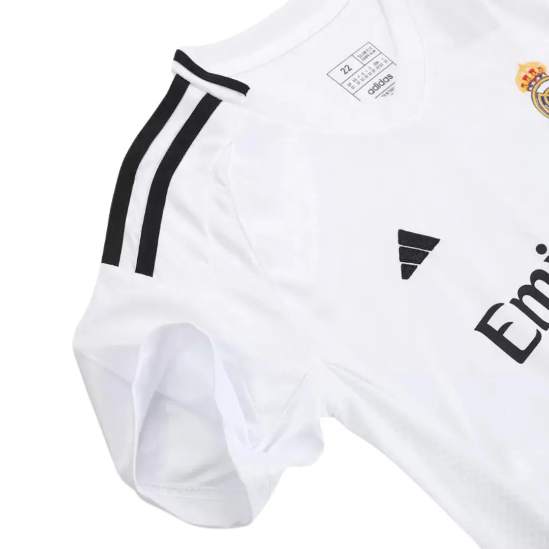 Camisa Real Madrid 2024/25 Home - Kit Torcedor Infantil