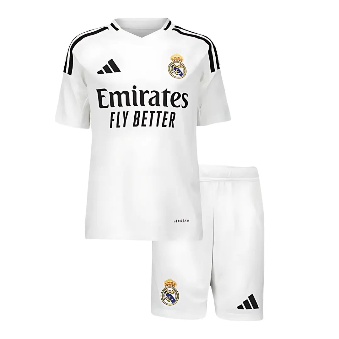 Camisa Real Madrid 2024/25 Home - Kit Torcedor Infantil
