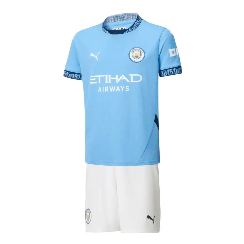 Camisa Manchester City 2024/25 Home - Kit Torcedor Infantil