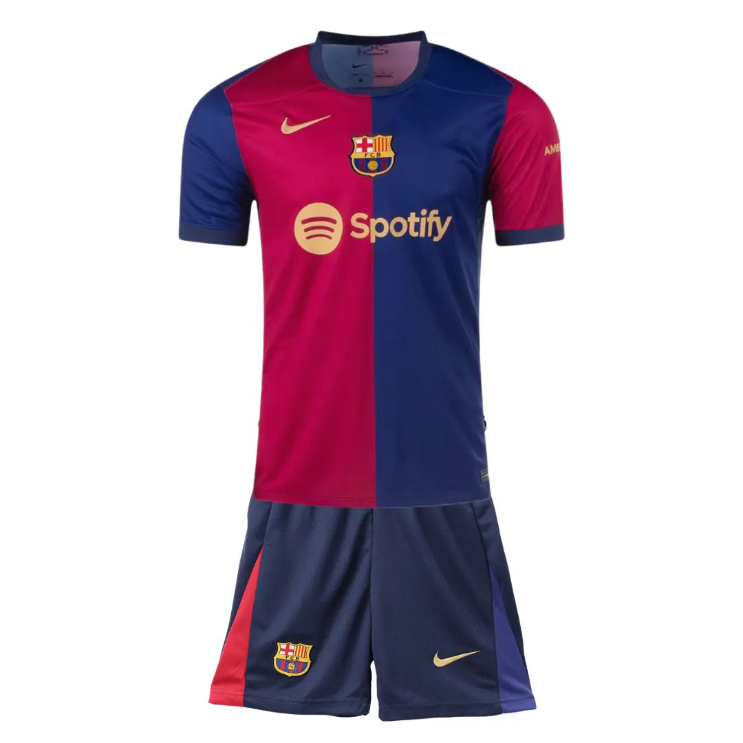 Camisa Barcelona 2024/25 Home - Kit Torcedor Infantil