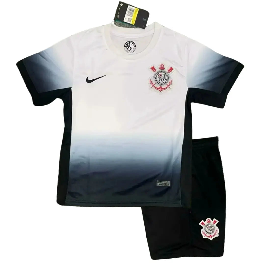 Camisa Corinthians 2024/25 Home - Kit Torcedor Infantil