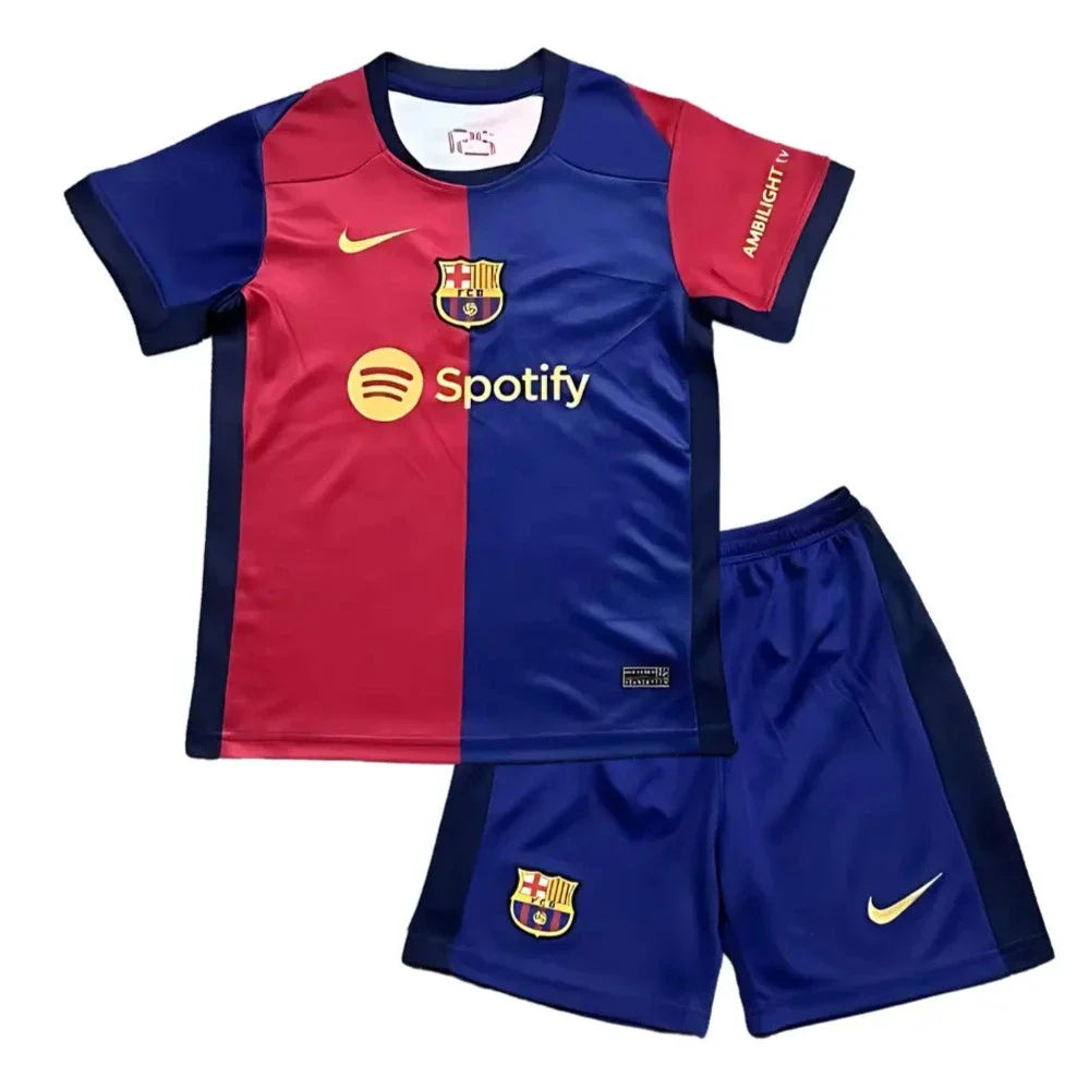 Camisa Barcelona 2024/25 Home - Kit Torcedor Infantil