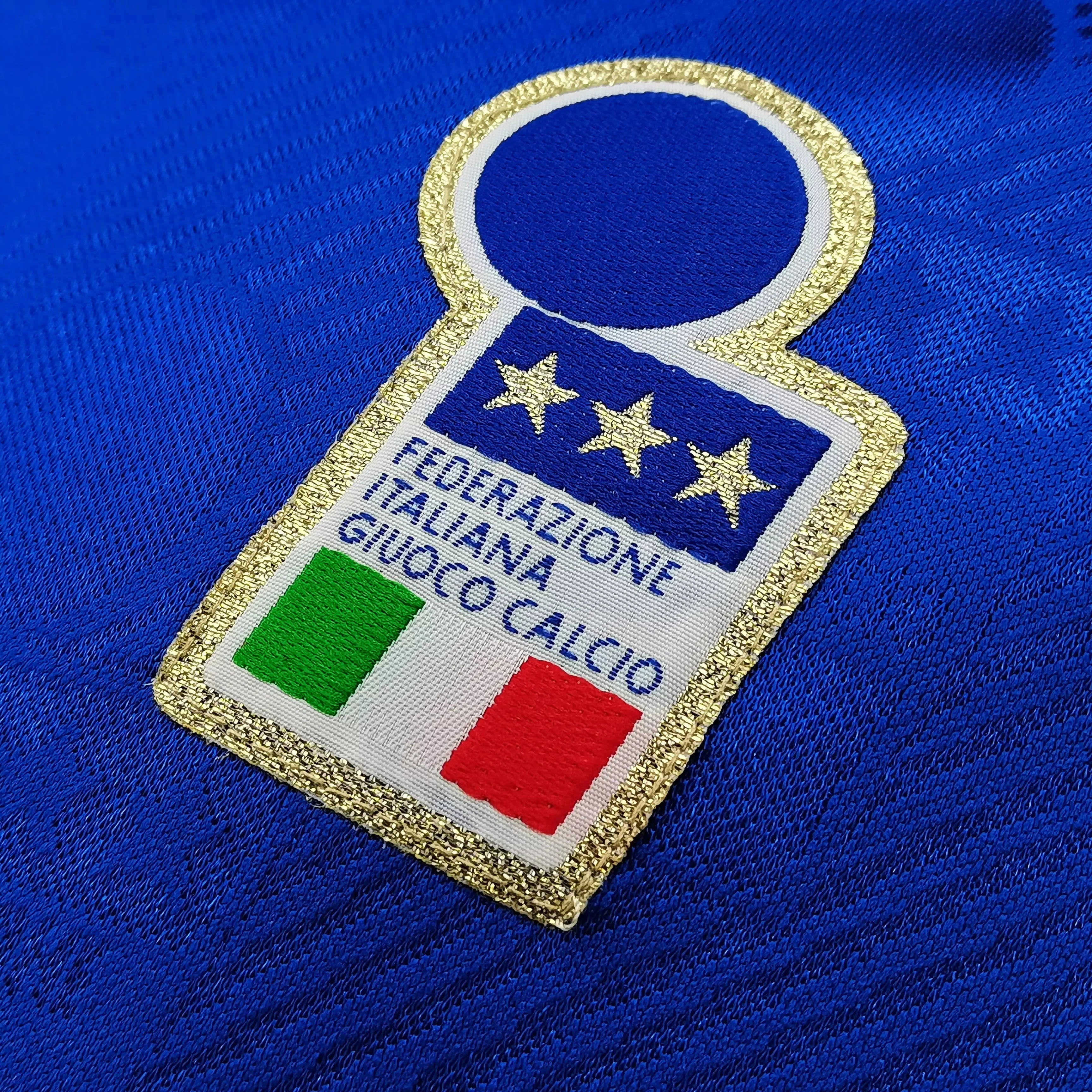 Camisa Itália 1994 Home - Azul Masculina