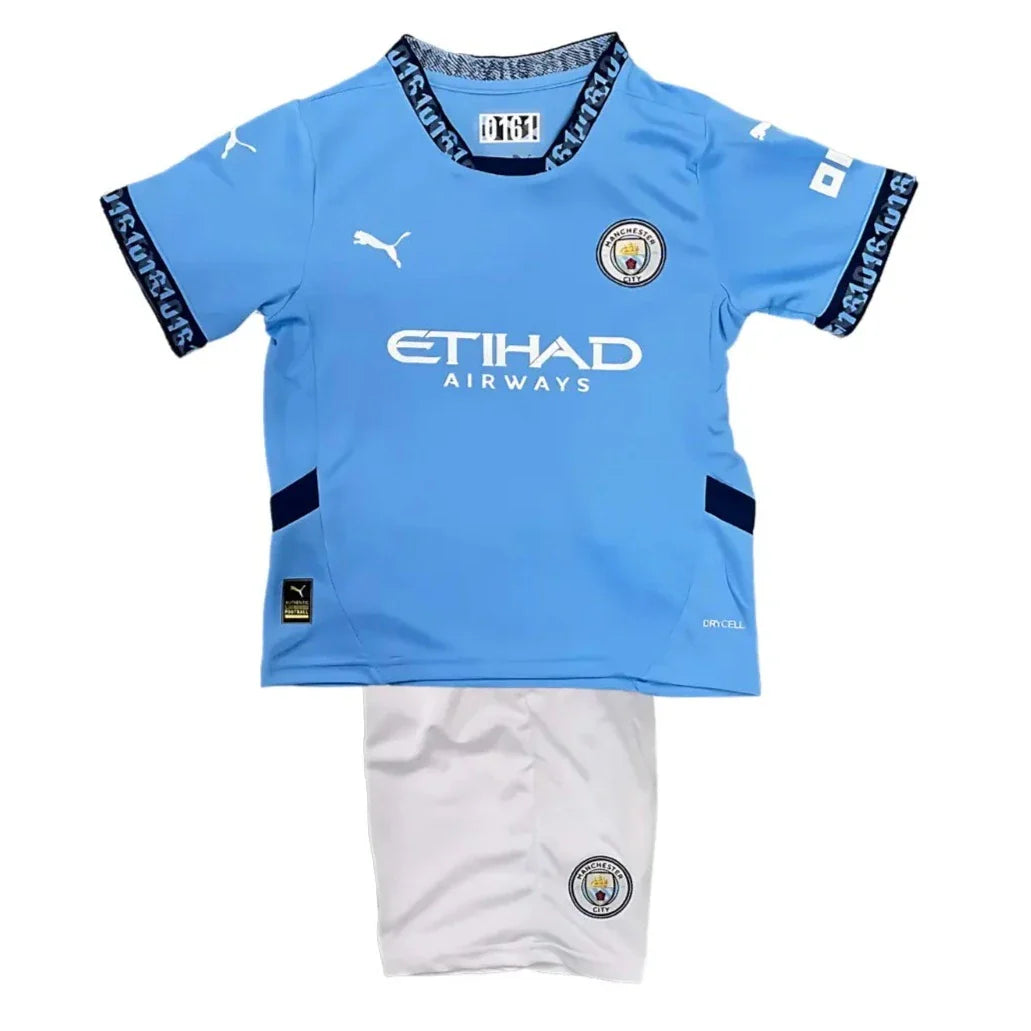 Camisa Manchester City 2024/25 Home - Kit Torcedor Infantil