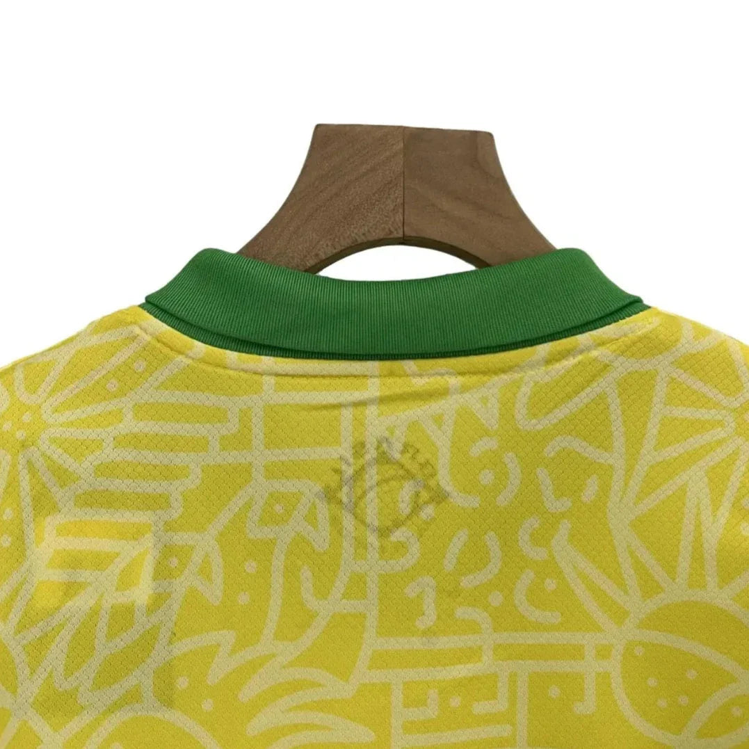 Camisa Seleção Brasil 2024/25 Home - Kit Torcedor Infantil