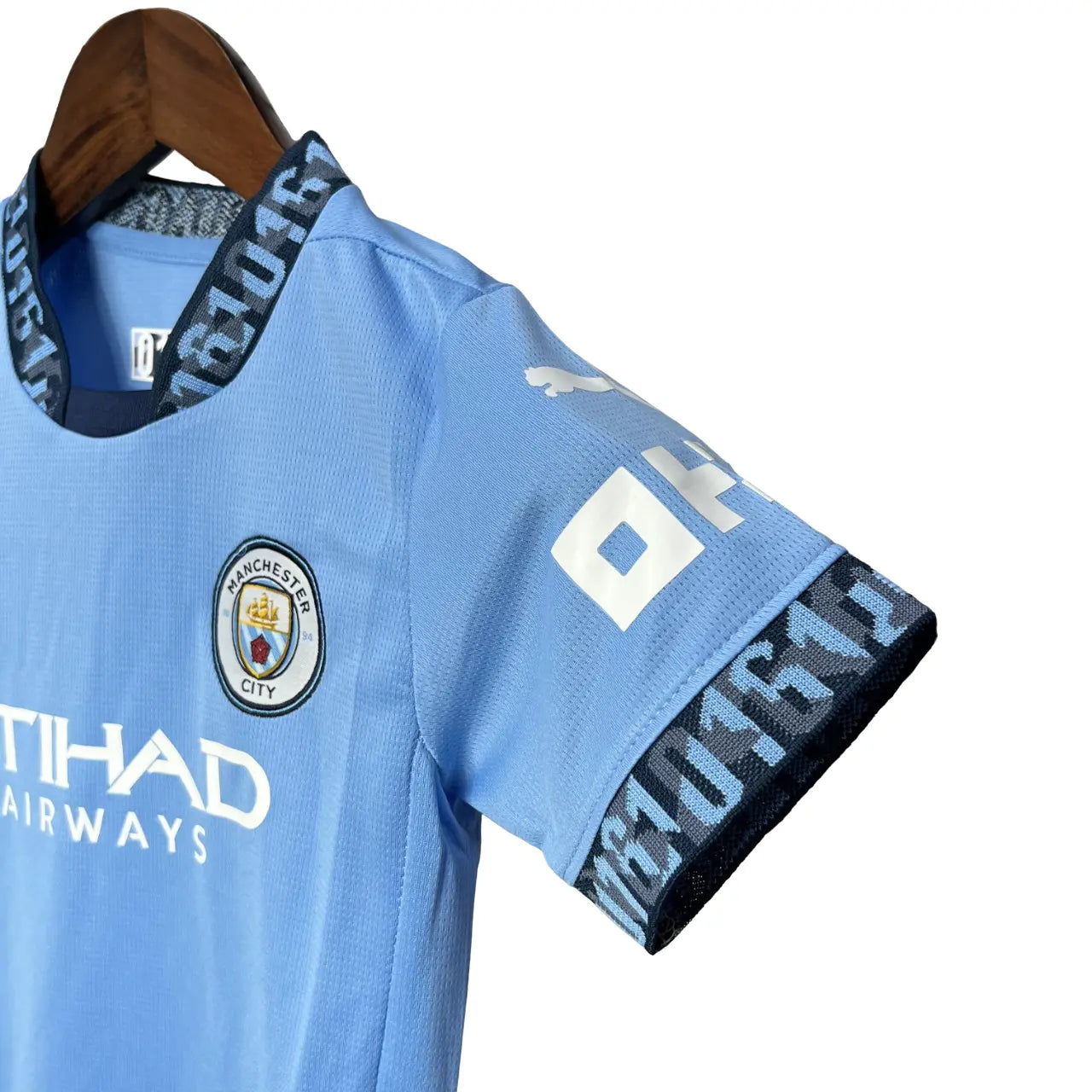 Camisa Manchester City 2024/25 Home - Kit Torcedor Infantil