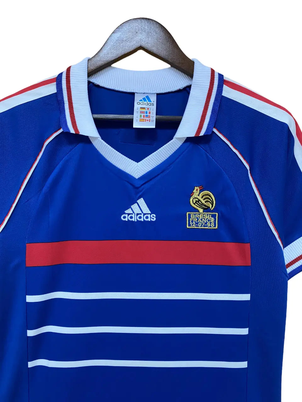 Camisa França 1998 Home - Masculina