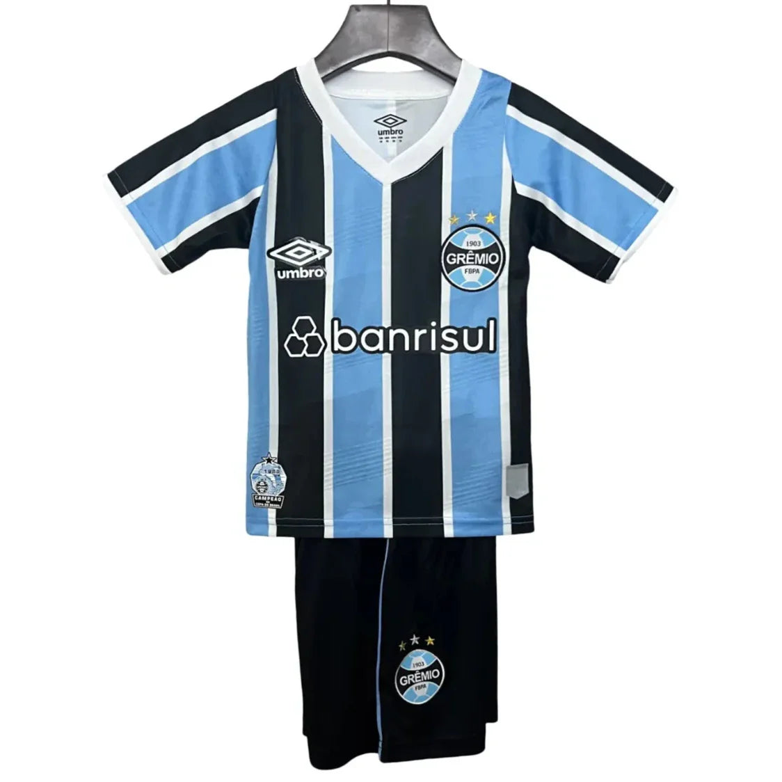 Camisa Grêmio 2024/25 Home - Kit Torcedor Infantil