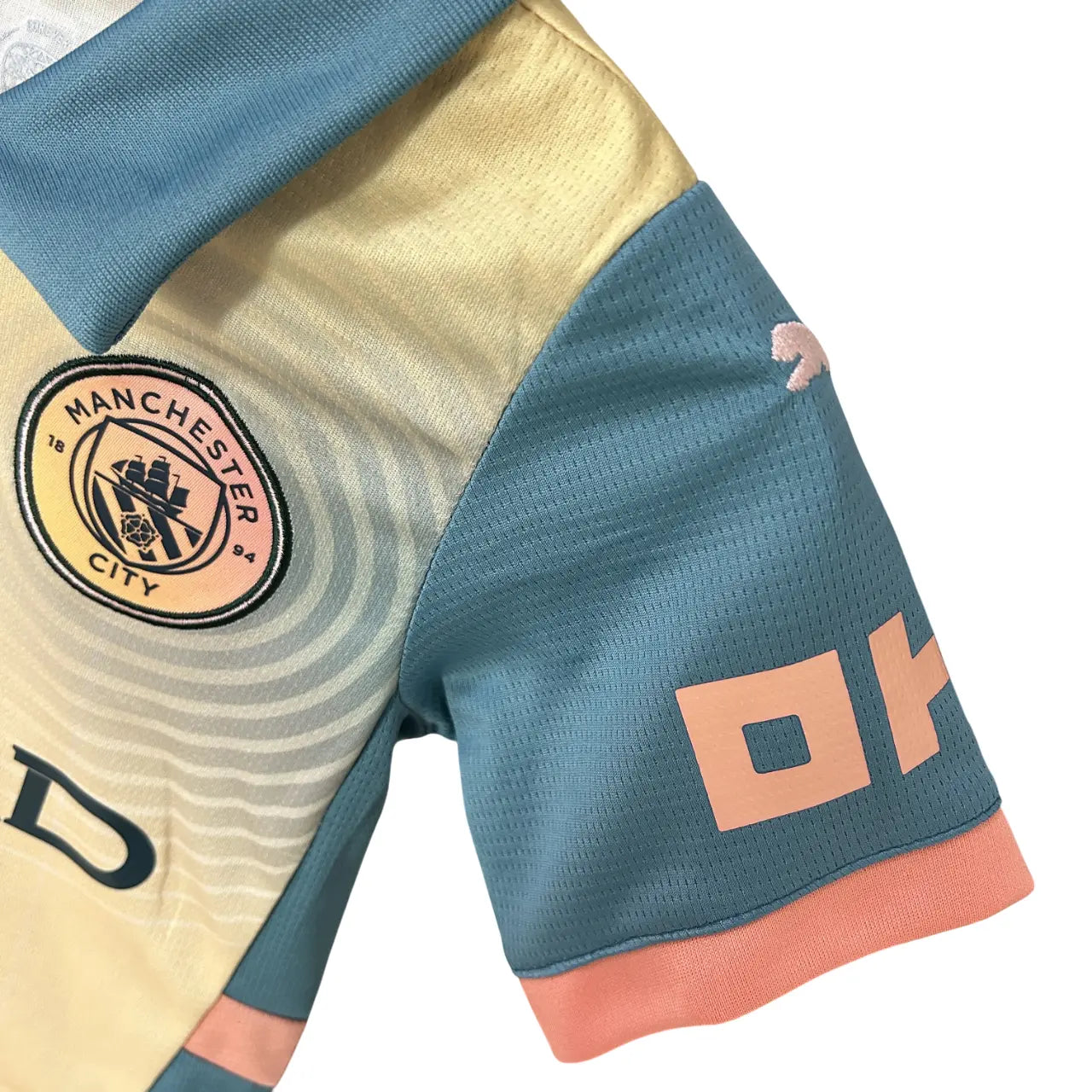 Kit Infantil Manchester City 2024/25 – Quarto Uniforme (Fourth) Torcedor