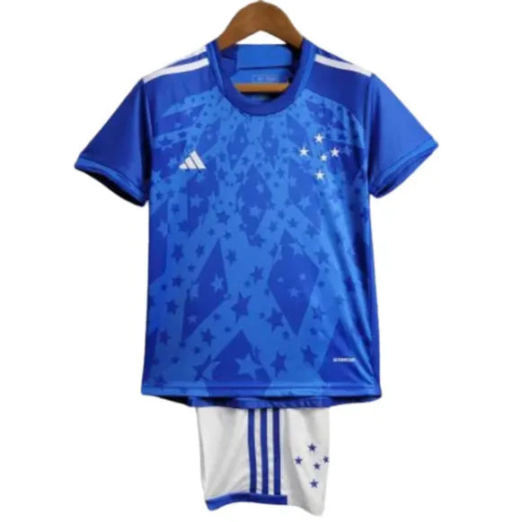 Kit Infantil Cruzeiro 2024 – Uniforme Home Torcedor