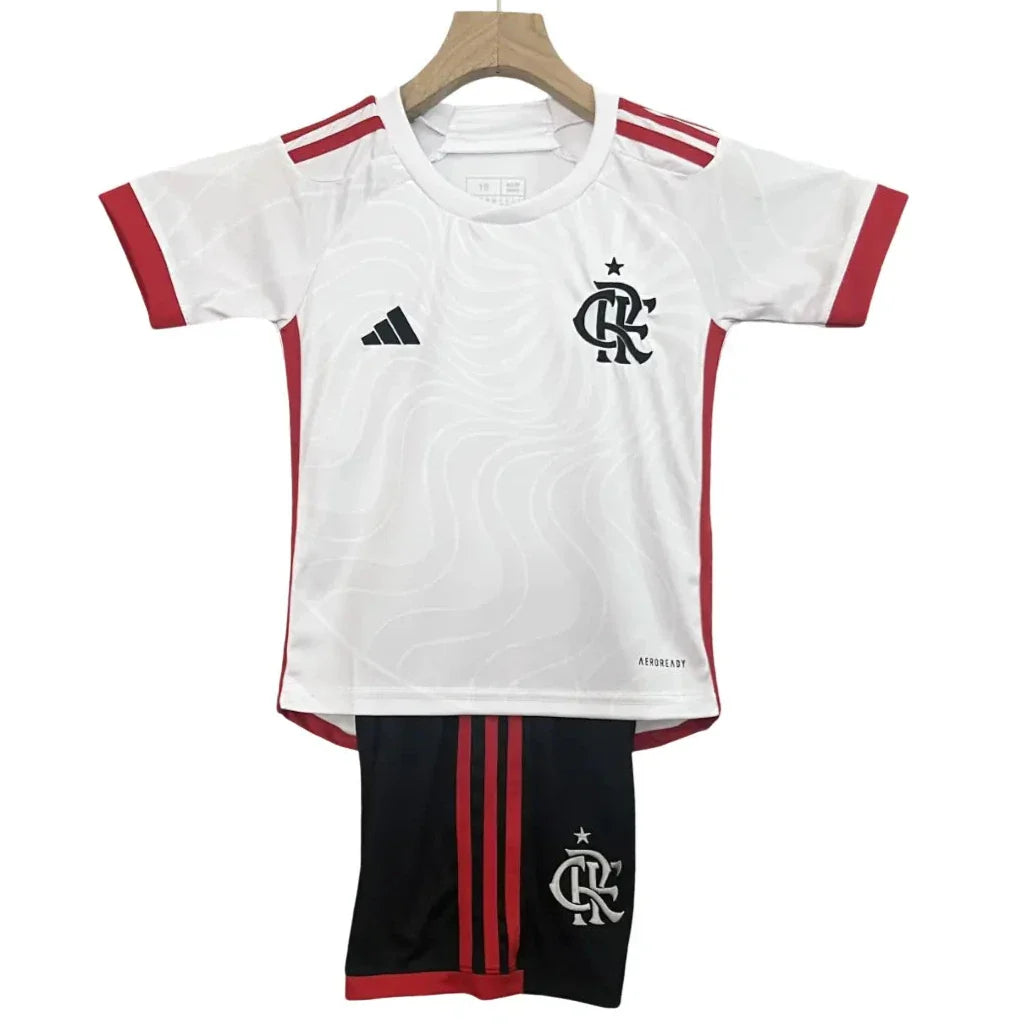 Camisa Flamengo 2024 Away - Kit Torcedor Infantil