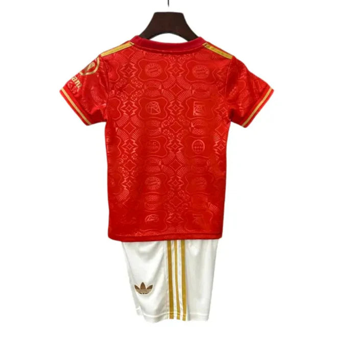 Kit Infantil Bayern de Munique 2024/25 – 125º Aniversário – Edição Limitada