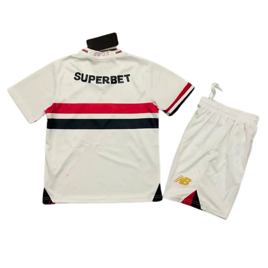 Camisa São Paulo 2025 Home - Kit Torcedor Infantil