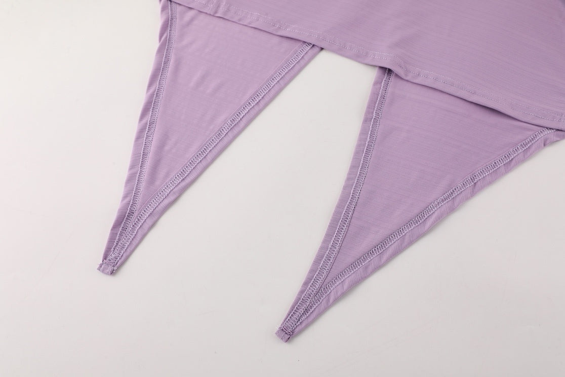 Camiseta Feminina Esportiva com Nó Frontal