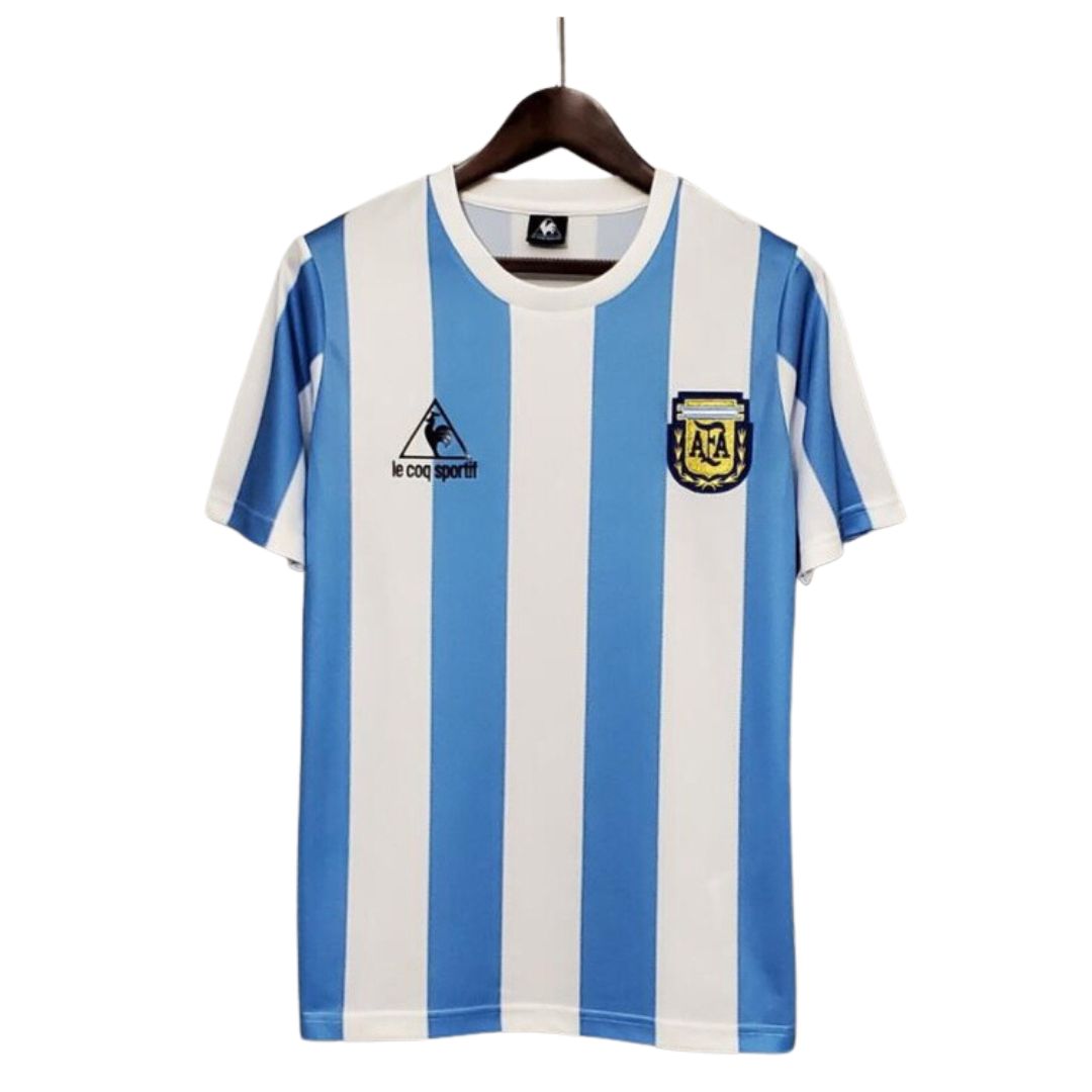 Camisa Argentina 1986 Home - Torcedor Masculina
