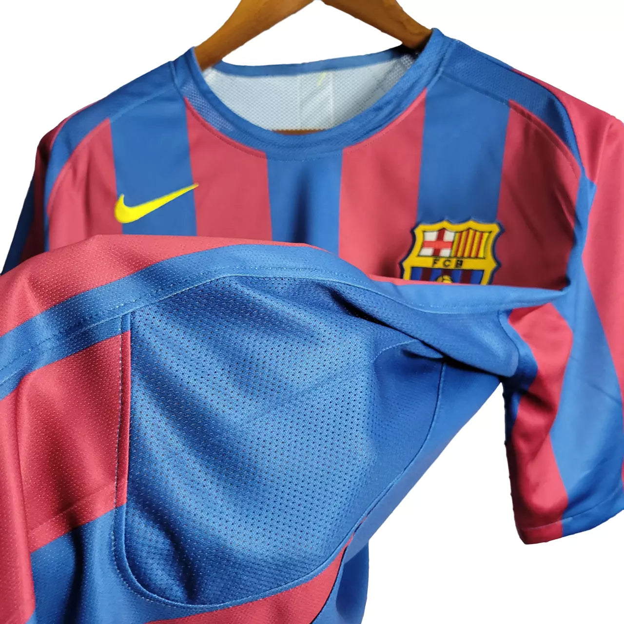 Camisa Barcelona 2005/06 Home - Torcedor Masculina