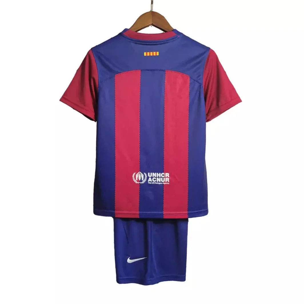 Camisa Barcelona 2023/24 Home - Kit Torcedor Infantil