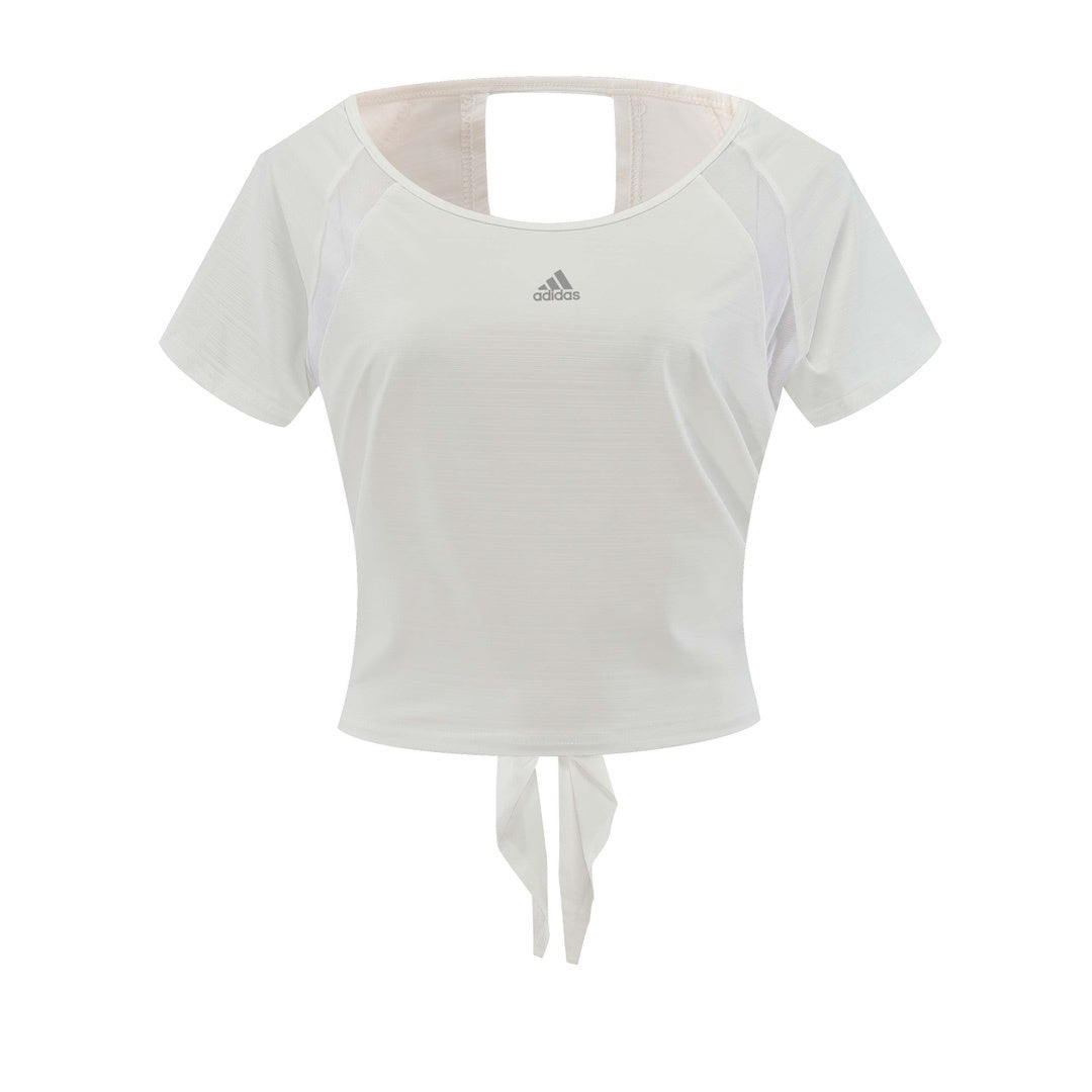 Camiseta Feminina Esportiva com Nó Frontal