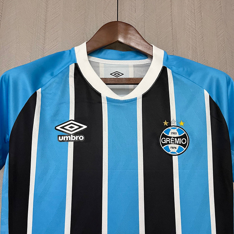 Camisa Grêmio Home 25/26 Torcedor Feminina - Azul