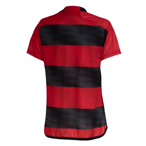 Camisa Flamengo 2023/24 Feminina I Vermelha e Preta Adidas