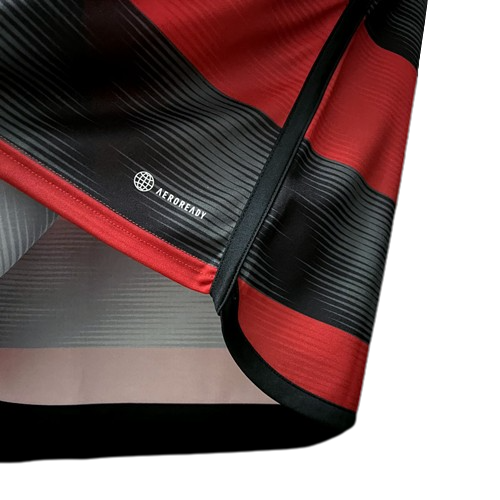Camisa Flamengo 2023/24 Feminina I Vermelha e Preta Adidas