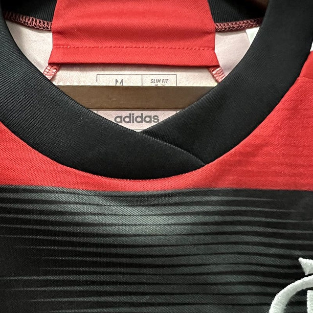 Camisa Flamengo 2023/24 Feminina I Vermelha e Preta Adidas