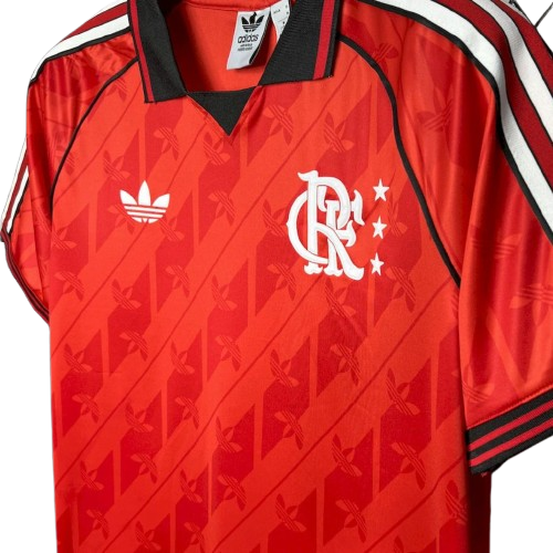 Camisa Flamengo 2024/25 Lifestyler Vermelha