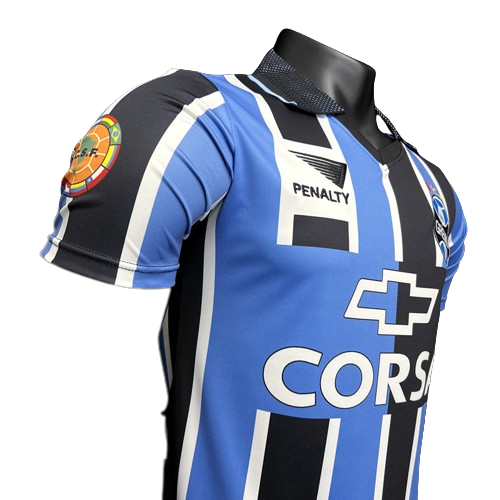 Camisa Grêmio 1998/99 Retro I Azul e Preta