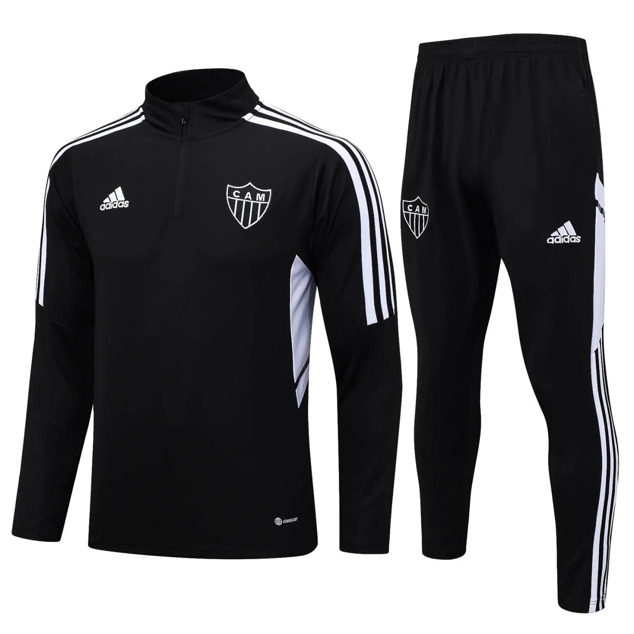 Conjunto Agasalho Atlético mineiro Treino 2023/24 - Preto